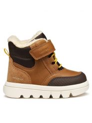 Geox Kozaki B Willaboom B Ab B365BC 0ME22 C6654 M Brązowy. Brązowe buty zimowe chłopięce Geox, bez wzorów, ze skóry, bez zapięcia. Za 219.99 zł.