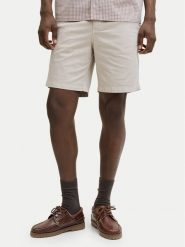 Jack & Jones Szorty materiałowe Ace Vance 12293005 Beżowy Regular Fit. Brązowe szorty męskie Jack & Jones, m, bez wzorów, z bawełny. Za 159.99 zł.