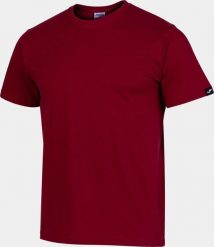 T-shirt Joma Desert Burgundy 2XS - Lekki i Oddychający. Czerwone t-shirty męskie Joma, xs, bez wzorów, z bawełny, eleganckie, bez kołnierzyka. Za 51.97 zł.