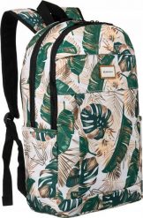 Rovicky Klasyczny, damski plecak z poliestru w roślinny wzór - NoSize. Plecaki damskie ROVICKY, bez wzorów, klasyczne. Za 113.53 zł.