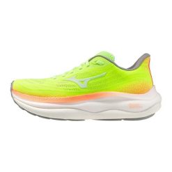 Damskie buty do biegania Mizuno Wave Sky 9. Białe obuwie sportowe damskie Mizuno, bez wzorów, do biegania, mizuno wave. Za 659.99 zł.