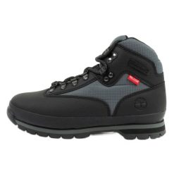 Buty Timberland Euro Hiker TB0A64ZH015 czarne. Czarne trekkingi męskie na zimę, trekkingowe. Za 692.27 zł.