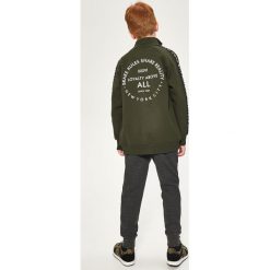 Bluza z nadrukiem na plecach - Khaki - 2