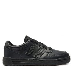 Sneakersy New Balance. Czarne trampki i tenisówki chłopięce New Balance, bez wzorów, bez zapięcia. Za 229.99 zł.