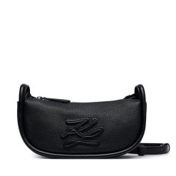 Torebka KARL LAGERFELD. Czarne torebki do ręki damskie KARL LAGERFELD, bez wzorów, klasyczne, bez dodatków. Za 999.99 zł.