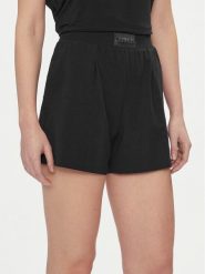Calvin Klein Underwear Szorty materiałowe 000QS7132E Czarny Relaxed Fit. Czarne szorty damskie Calvin Klein Underwear, xs, bez wzorów, z bawełny. Za 169.99 zł.