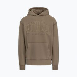 Bluza męska Pitbull Orlando Hooded. Brązowe bluzy męskie PITBULL, m, bez wzorów, z bawełny, bez kaptura. Za 209.99 zł.
