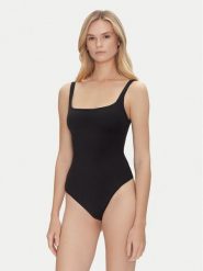 Guess Body O4BM16 KCDE0 Czarny Slim Fit. Czarne body damskie Guess, xs, z aplikacjami, z syntetyku. Za 149.99 zł.