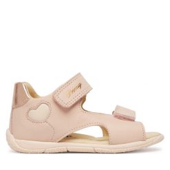 Sandały Primigi. Czerwone sandały dziewczęce Primigi, bez zapięcia. Za 259.99 zł.