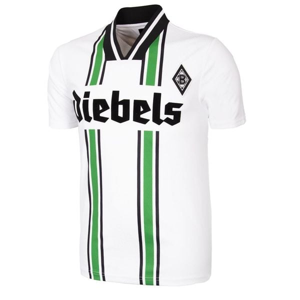 Koszulka Polo dla dorosłych Borussia Mönchengladbach 1996 - 97 - Biały. Białe koszulki polo męskie COPA FOOTBALL, m, bez wzorów, sportowe, bez ramiączek. Za 295.87 zł.