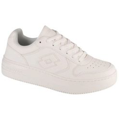 Buty Lotto Paliot Pf Oc 2400081W-1010 białe. Białe obuwie sportowe damskie bez wzorów, z gumy. Za 210.38 zł.