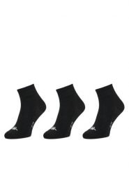 Kappa Skarpety długie KR_FRESH_SS25 (3-PACK) Czarny. Czarne skarpety damskie Kappa, bez wzorów, z bawełny. Za 34.99 zł.