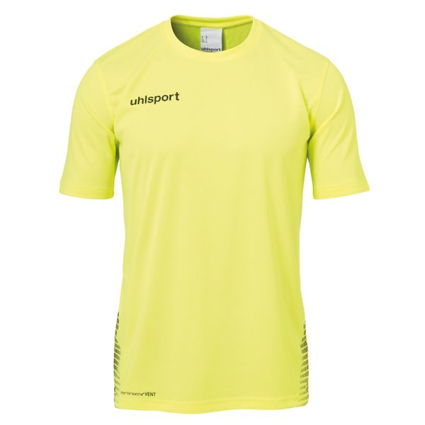 Koszulka Uhlsport Score. Białe koszulki sportowe męskie Uhlsport, xl, bez wzorów, z materiału, bez kołnierzyka, bez ramiączek, na fitness i siłownię. Za 88.83 zł.