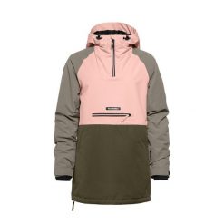 Horsefeathers Fiora Jacket (lotus). Brązowe kurtki snowboardowe damskie Horsefeathers, bez wzorów, bez kaptura, narciarskie. Za 859.99 zł.