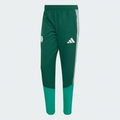 Spodnie reprezentacyjne Algieria 26. Zielone spodnie sportowe męskie Adidas, xl, bez wzorów, z materiału, na fitness i siłownię. Za 279.00 zł.