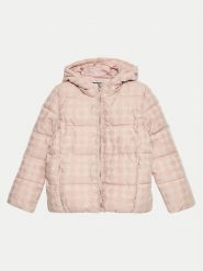 Guess Kurtka puchowa J4BL24 WGLW2 Różowy Regular Fit. Czerwone kurtki i płaszcze dla dziewczynek Guess, z aplikacjami, z puchu, bez kaptura. Za 349.99 zł.