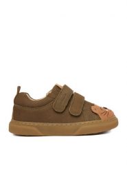 Lasocki Kids Sneakersy CEO- CI12-3095-03(III)CH Khaki. Brązowe buty sportowe chłopięce Lasocki Kids, bez wzorów, z nubiku, bez zapięcia. Za 149.99 zł.