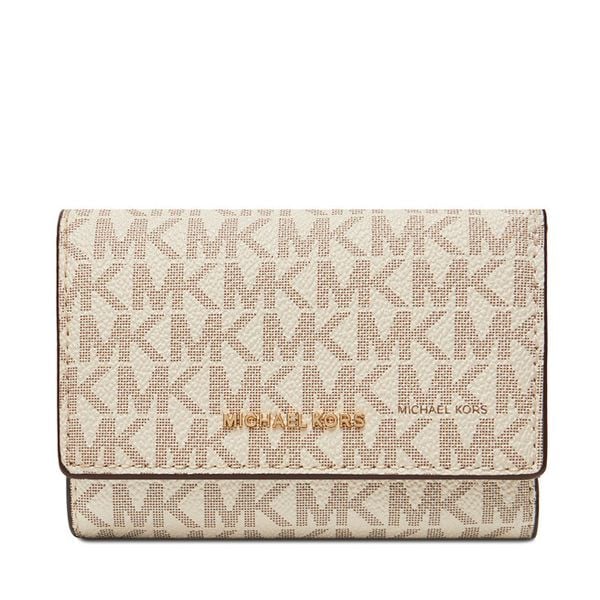 Portfel MICHAEL Michael Kors. Brązowe portfele damskie MICHAEL Michael Kors, bez wzorów. Za 479.99 zł.