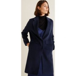 Mango - Płaszcz Bosques3. Czarne płaszcze damskie Mango, z materiału. Za 349.90 zł.
