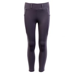 Dziewczęce legginsy jeździeckie BR Equitation full grip Mini. Fioletowe legginsy dla dziewczynek BR, bez wzorów. Za 178.50 zł.