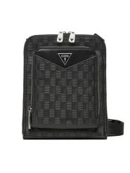 Guess Saszetka HMSIDE P5109 Czarny. Czarne saszetki męskie Guess, ze skóry. Za 219.99 zł.