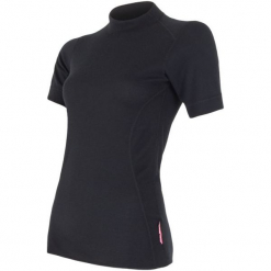 Sensor Damska Koszulka Double Face Black Xl. Czarne koszulki sportowe damskie Sensor, z krótkim rękawem. Za 95.00 zł.