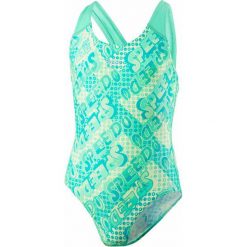 Speedo Strój Allover Splashback v1 Jade/Green Lemon/Lemon Sorbet 32. Stroje kąpielowe dla dziewczynek marki Speedo. W wyprzedaży za 99.00 zł.