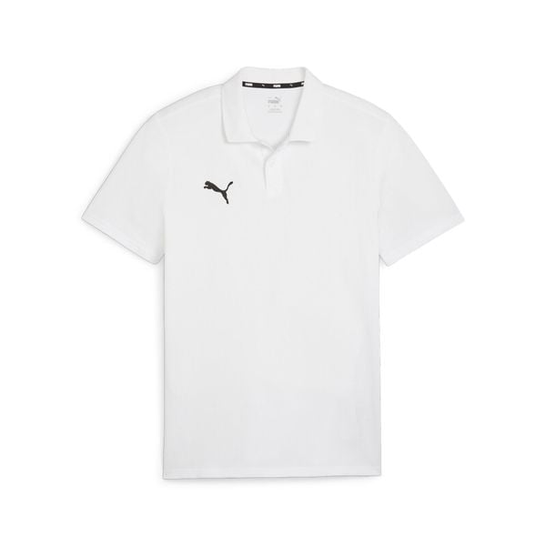 Polo Puma. Białe koszulki polo męskie Puma, m, bez wzorów, z bawełny, bez ramiączek. Za 89.00 zł.