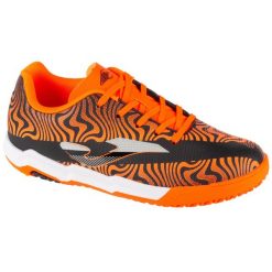 Buty halowe - halówki chłopięce, Evolution Jr 25 EVJS IN. Czarne buty sportowe chłopięce Joma, bez wzorów, bez zapięcia, do piłki nożnej. Za 159.99 zł.