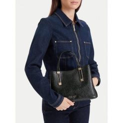 Torebka Nine West. Czarne torebki do ręki damskie Nine West, bez wzorów, bez dodatków. Za 299.99 zł.