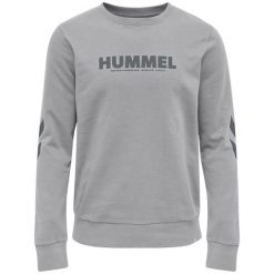 Bluza Hummel Legacy Plus. Szare bluzy męskie Hummel, m, bez wzorów, bez kaptura, na fitness i siłownię. Za 184.00 zł.
