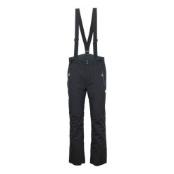 Spodnie narciarskie Peak Mountain Catozan. Czarne spodnie snowboardowe męskie Peak Mountain, bez wzorów, narciarskie. Za 575.00 zł.