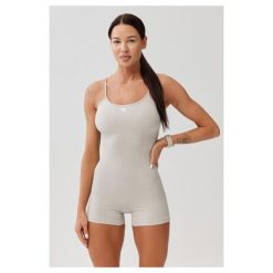 Damski kombinezon sportowy fitness Rough Radical Solo. Szare legginsy damskie ROUGH RADICAL, bez wzorów. Za 179.90 zł.