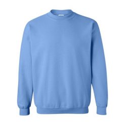 Bluza Rozpinana Z Grubej Mieszanki Dla Dorosłych Unisex. Niebieskie bluzy męskie Gildan, m, bez wzorów, bez kaptura. Za 63.99 zł.