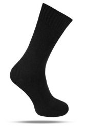 Ciepłe Wełniane Skarpetki Zimowe - Czarne, Jednokolorowe. Czarne skarpety męskie His Story, bez wzorów, z elastanu. Za 39.99 zł.