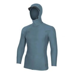 Koszulka ONeill z kapturem Hyperfreak Skins L/S Rash Guard W/ Hood 2026 L. Niebieskie koszulki sportowe męskie O'Neill, l, bez wzorów, z materiału, bez kołnierzyka, bez ramiączek, żeglarskie. Za 289.00 zł.
