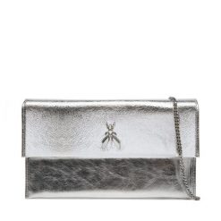 Torebka Patrizia Pepe. Szare torebki do ręki damskie Patrizia Pepe, bez wzorów, bez dodatków. Za 469.99 zł.