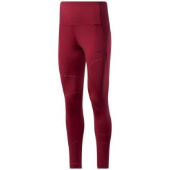 Legginsy Reebok TS Lux Perform Perf, Kobiety. Fioletowe legginsy damskie Reebok, xl, bez wzorów, z nylonu. Za 290.00 zł.