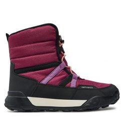 Śniegowce Geox. Czerwone śniegowce dziewczęce Geox, bez zapięcia. Za 319.99 zł.