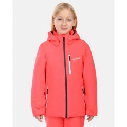 Dziewczęca kurtka narciarska Kilpi VALERA-JG. Czerwone buty zimowe dziewczęce Kilpi, bez wzorów, bez zapięcia. Za 473.69 zł.
