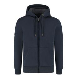 Bluza z kapturem Superdry. Niebieskie bluzy męskie Superdry., s, bez wzorów, z bawełny, z kapturem. Za 375.50 zł.