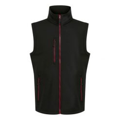 Bezrękawnik Softshell Męski Navigate 2warstwowy. Czarne kurtki sportowe męskie Regatta, m, bez wzorów, z softshellu, trekkingowe. Za 122.99 zł.