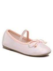 Nelli Blu Baleriny NELLI BLU-CSS20395-03 Różowy. Czerwone baleriny dziewczęce Nelli Blu, bez wzorów, ze skóry, bez zapięcia. Za 47.99 zł.