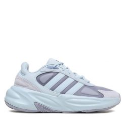 Sneakersy adidas. Czarne trampki i tenisówki chłopięce Adidas, bez wzorów, bez zapięcia. Za 119.99 zł.