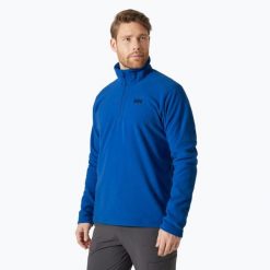 Bluza trekkingowa męska Helly Hansen Daybreaker 1/2 Zip. Niebieskie bluzy męskie Helly Hansen, m, bez wzorów, bez kaptura. Za 360.00 zł.