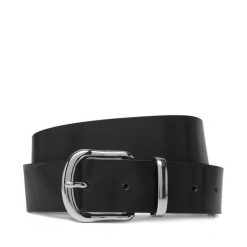 Pasek Męski Jack & Jones. Czarne paski damskie Jack & Jones, bez wzorów. Za 79.99 zł.