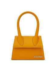 JACQUEMUS Torebka Le Chiquito Moyen 213BA002-3163 Pomarańczowy. Brązowe torebki do ręki damskie JACQUEMUS, bez wzorów, ze skóry, bez dodatków. Za 2,539.00 zł.