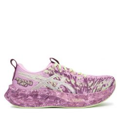 Buty do biegania Asics. Czerwone obuwie sportowe damskie Asics, bez wzorów, do biegania. Za 659.99 zł.