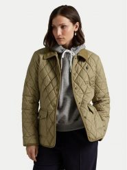 Polo Ralph Lauren Kurtka przejściowa 211965336004 Khaki Straight Fit. Brązowe kurtki damskie Polo Ralph Lauren, xl, bez wzorów, z syntetyku, bez kaptura. Za 1,101.99 zł.