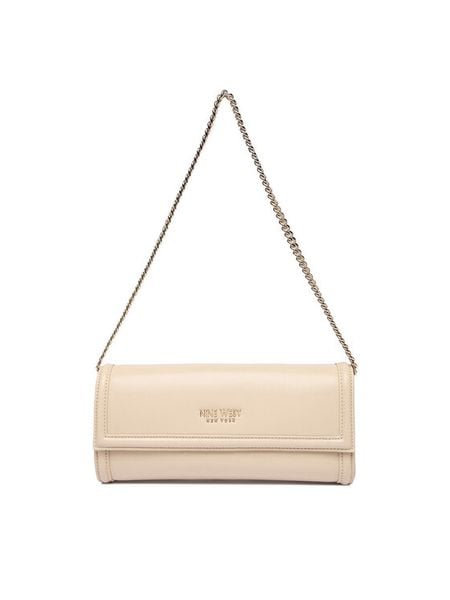 Nine West Torebka EO-Greene Charm-LDA8374 Écru. Białe torebki do ręki damskie Nine West, bez wzorów, z materiału, bez dodatków. Za 132.99 zł.